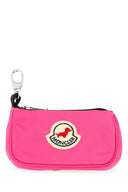 Distributore di sacchetti da cani da nylon pink fluor fluo