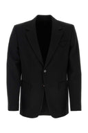 Blazer di lana nera Bottega Veneta