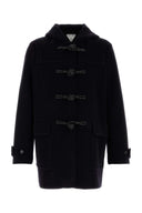 Bottega Veneta Midnight Blue Wool Montgomery