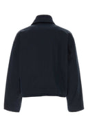 Bottega Veneta Ciemnoniebieska kurtka Twill