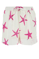 Valentino Garavani Poplin stampato Valentino Garavani Escape Shorts