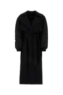 Camilla And Marc Black Polyester Emmerson Trench Coat