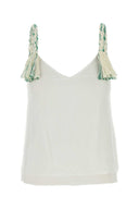 JW Anderson White Tulle Top