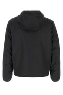 Emporio Armani Black Polyester Padded Jacket