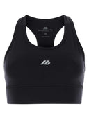 Balenciaga Black Stretch Nylon Crop Top