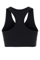 Balenciaga Black Stretch Nylon Crop Top