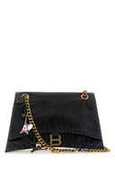 Balenciaga Nero in pelle nera Crush Chain Stume