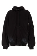 Balenciaga schwarzer Baumwoll übergroße Sweatshirt