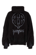 Balenciaga schwarzer Baumwoll übergroße Sweatshirt
