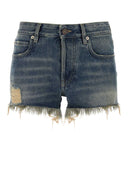Shorts di denim Balenciaga