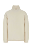 Bottega Veneta White Cashmere Sweater