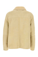 Bottega Veneta Sand Shearling Jacket