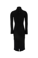 Bottega Veneta Black Wool Dress