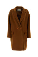 Isabel Marant Caramel Wool Blend Efegozi Coat