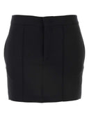 Isabel Marant Black Stretch Polyester Mischung Licoba Minirock