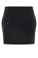 Isabel Marant Black Stretch Polyester Mischung Licoba Minirock
