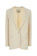 Isabel Marant Sticked Stretch Crepe Omelia Blazer