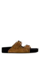 Isabel Marant Kamel Wildleder Lennyo Pantoffeln