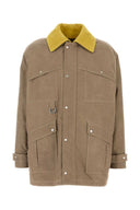 Fendi Beige Canvas Coat