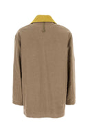 Fendi Beige Canvas Coat