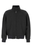 Fendi Graphit Stretch Cashmere Jacke