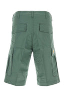 Carhartt Wip Green Cotton Regular Cargo Short