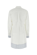 Jw Anderson White Oxford Shirt Dress