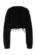 Vetements Black Alpaca Blend Cardigan
