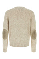 Prada Melange Sand Cashmere Sweater