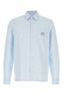 Prada Pastell Hellblaues Popeline-Hemd