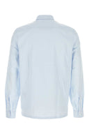 Prada Pastell Hellblaues Popeline-Hemd
