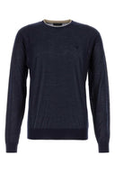 Prada Navy Blue Cashmere Blend Sweater