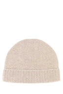 Le Kasha Sand Cashmere Beanie帽子