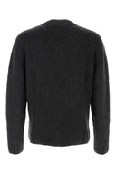 Le Kasha Charcoal Cashmere Stmalom Sweater