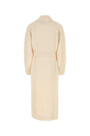 Le Kasha Ivory Cashmere Valence Cardigan