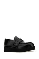 Prada Black Leather Loafers