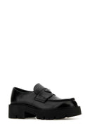 Prada mocassini in pelle nera