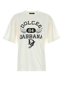Dolce & Gabbana White Cotton T Shirt