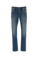Dolce & Gabbana Vaqueros de denim elástico