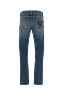 Dolce & Gabbana Vaqueros de denim elástico