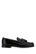 Prada mocassini in pelle nera