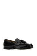 Prada mocassini in pelle nera