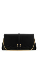 Salvatore Ferragamo Black Leather Large Crossbody Bag