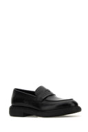 Salvatore Ferragamo Schwarzes Leder -Caligola -Ladung