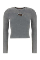 Diesel Grey Cotton M Valary R Top