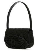 Piccella diesel in pelle nera 1 dr a tracolla