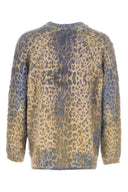 Diesel Printed Cotton Blend Cardigan