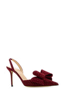 Mach&Mach Burgundy Suede Pumps