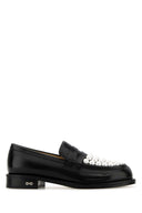 Mach & Mach Black Leder Sirene Slipper