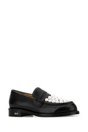 Mach & Mach Black Leder Sirene Slipper